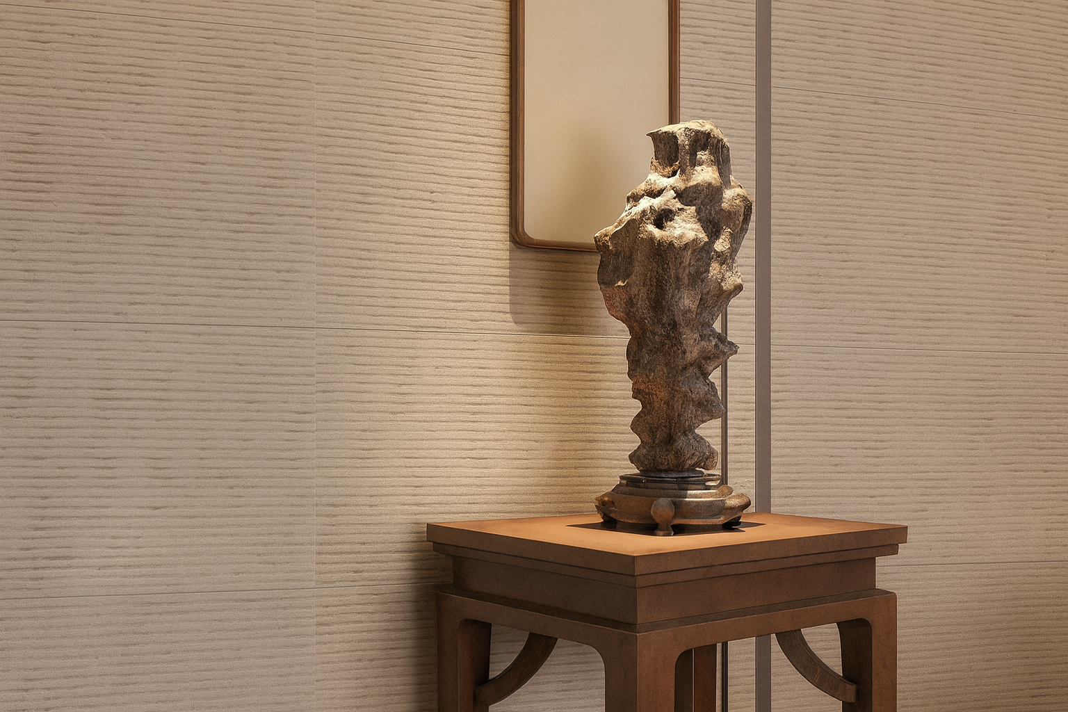 Premium cut stone texture from Akropolli collection sample 1